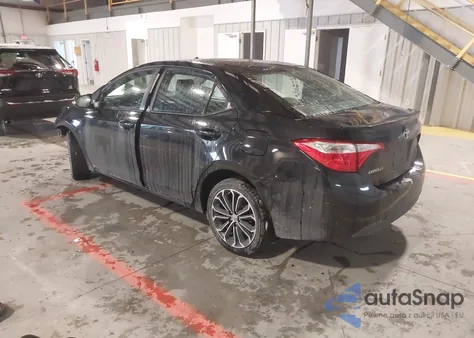 2014 Toyota Corolla S Plus z USA, uszkodzony, nr VIN 5YFBURHEXEP083936